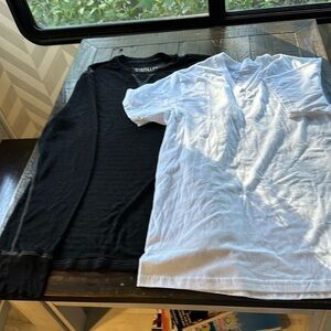 Distillery wicking layer long sleeve(S) Calvin Klein Sm V-neck T-shirts Sm